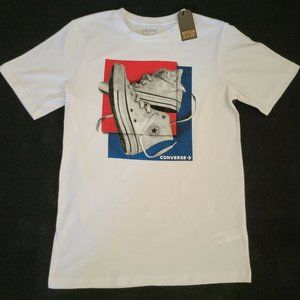 Converse Boys Youth T-Shirt 10018713 100% Cotton